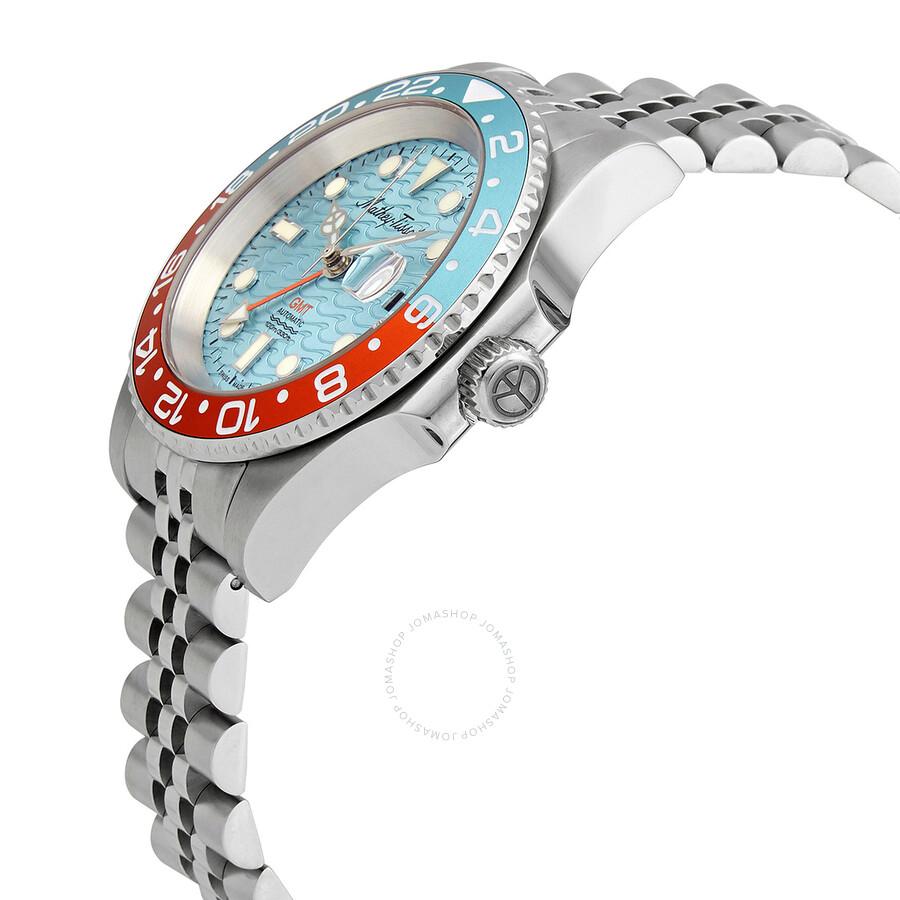 Mathey-Tissot GMT Automatic Blue Dial Men's Watch H903ATBO