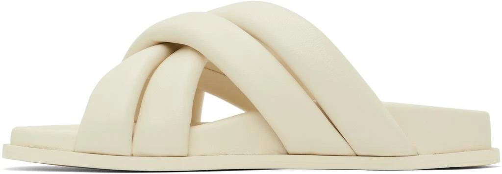 ANINE BING Off-White Lizzie Sandals 3