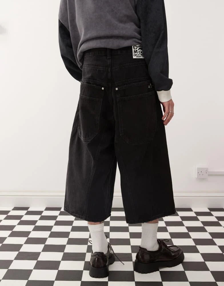 Cheap Monday Cheap Monday x Landon Barker Dunno jorts in black 4
