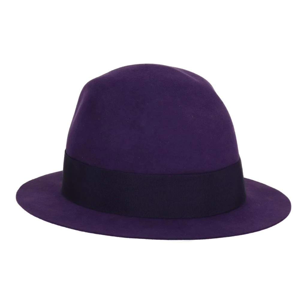 Loro Piana Womens Purple Hat1 3