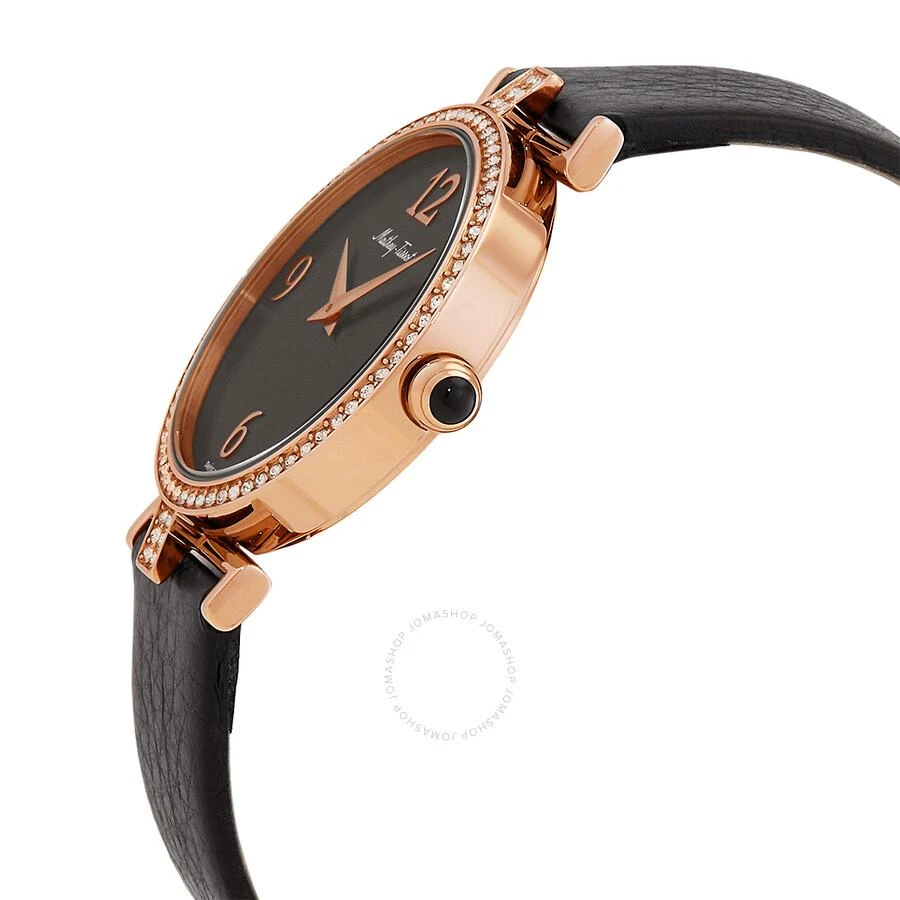 Mathey-Tissot Gaia Quartz Black Dial Ladies Watch D587QPN 2