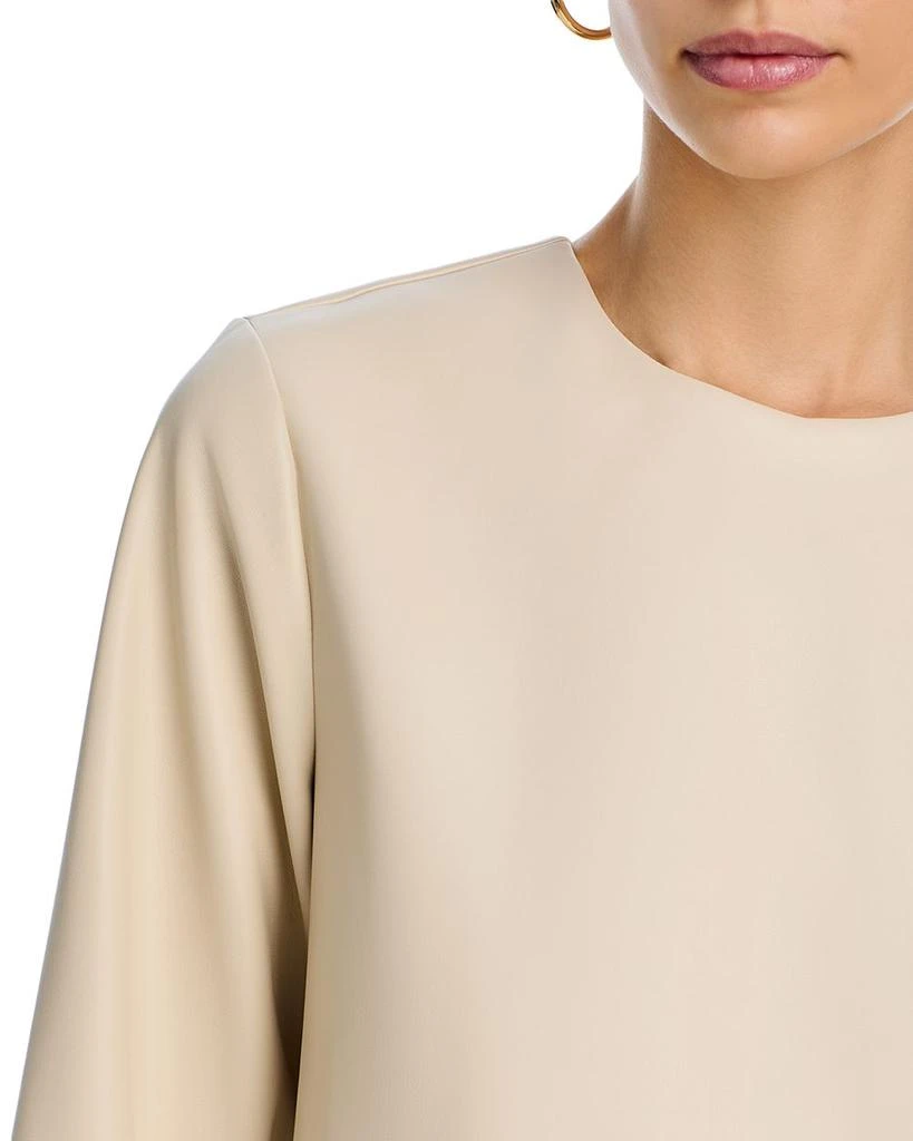 Steve Madden Dee Faux Leather Top 5