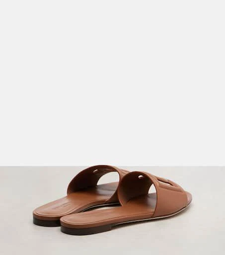 Dolce
Gabbana DG leather slides 3