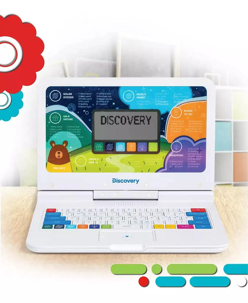 Discovery Kids Teach & Talk Laptop, Educational Interactive Computer 4