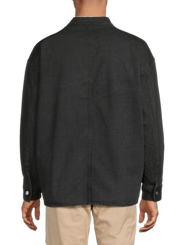 Ambush Cotton Front-Tie Denim Jacket 2