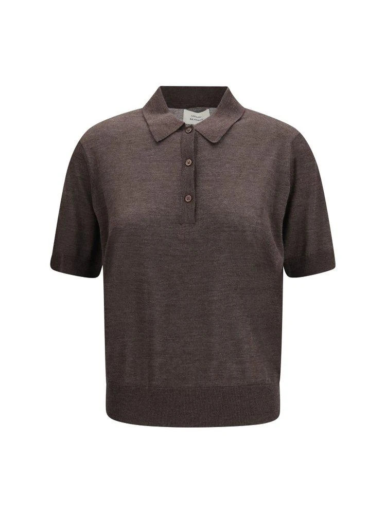 Loulou De Saison Loulou De Saison Migo Ribbed Polo Top