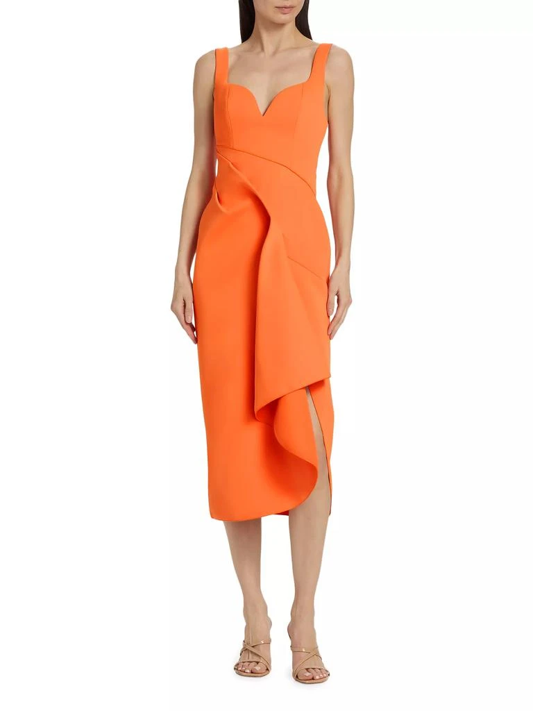 Acler Gowrie Draped Midi-Dress 3