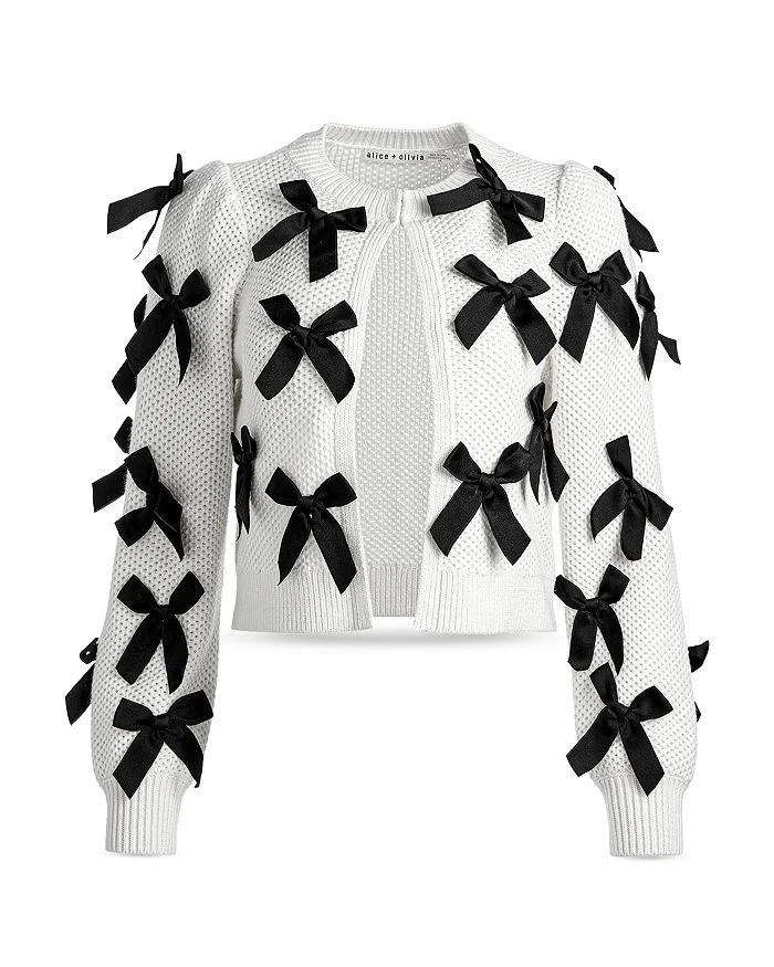 Alice + Olivia Kitty Bow Cardigan 1