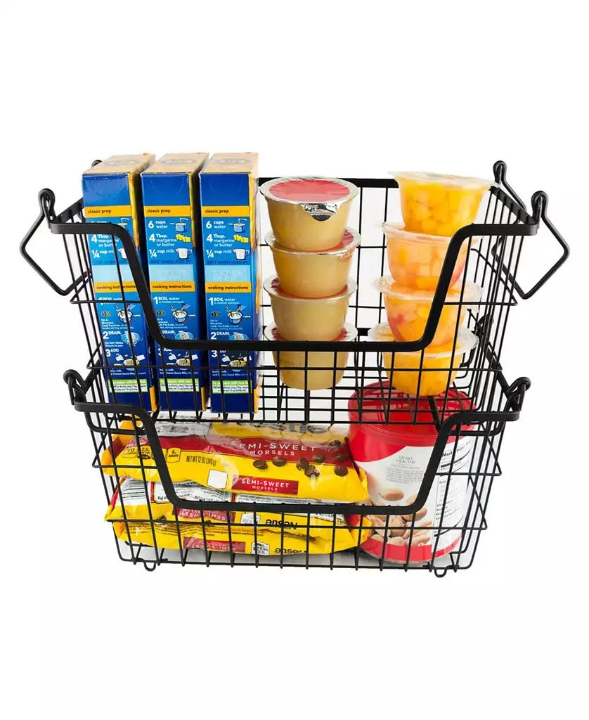 Design Imports Metal Basket Rectangle Small 5