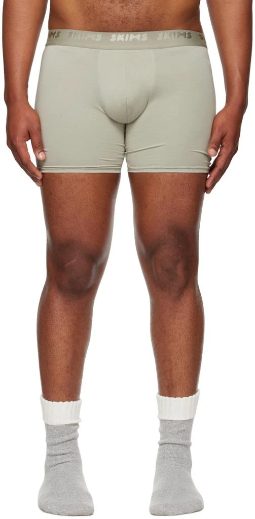 SKIMS Three-Pack Multicolor SKIMS Stretch 5" Boxer Briefs 3