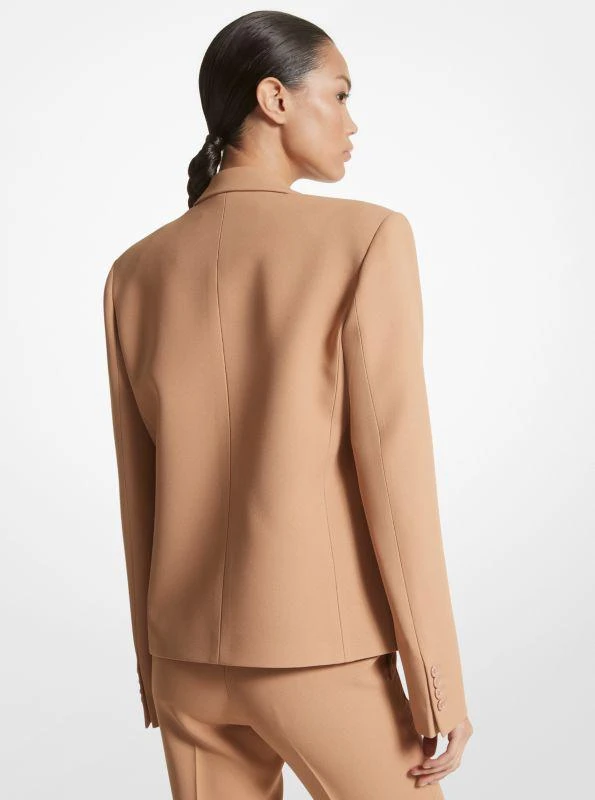 michael_kors Double Crepe Sablé Cropped Jacket 2