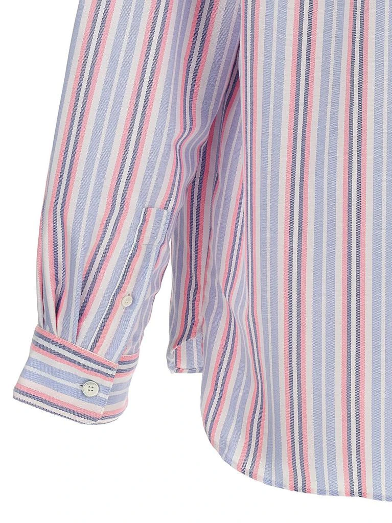 A.P.C. A.P.C. Striped Buttoned Shirt 4