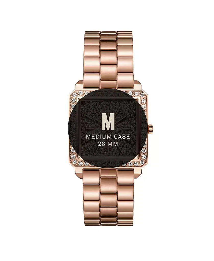 Jbw Women's Cristal Quartz 18K Rose Gold-Plated Stainless Steel Watch Set 7