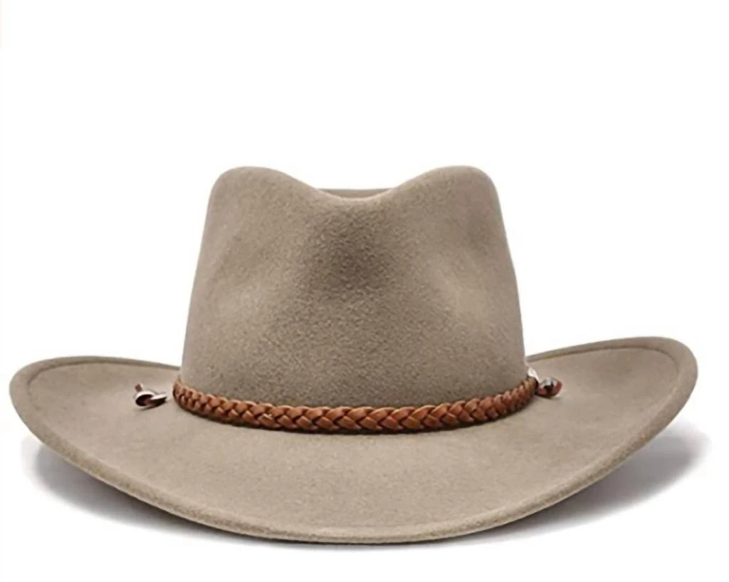 Resistol Unisex Stetson Sagebrush Crushable Hat In Mushroom 1