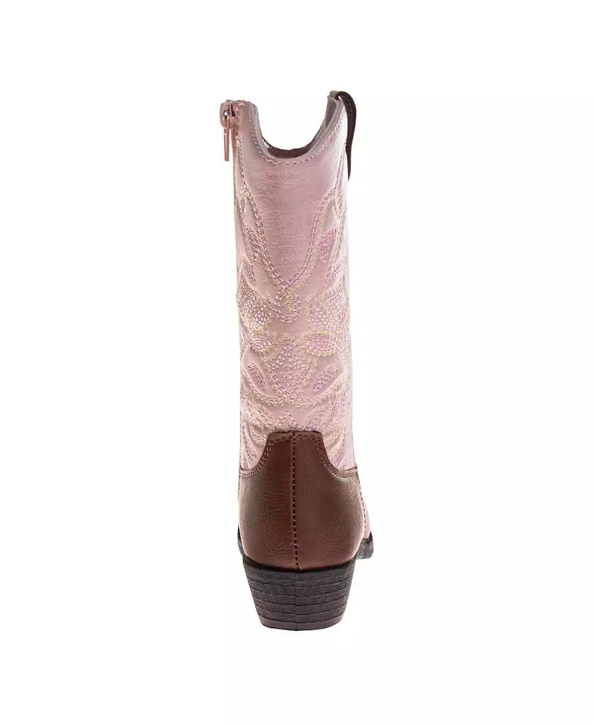Kensie Little Kids Embroidered Cowgirl Boots 3