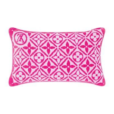 Louis Vuitton Monogram Flower Tile Small Beach Pillow 1