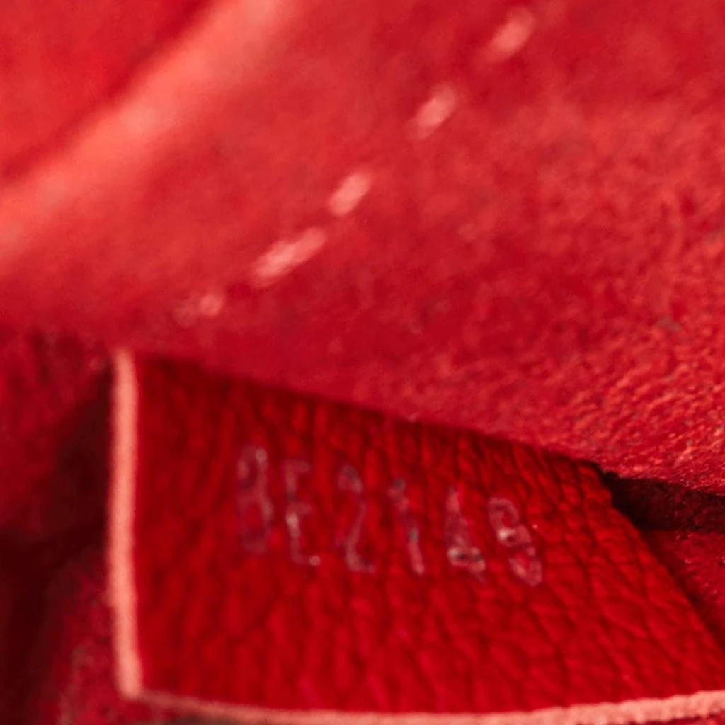 Louis Vuitton Louis Vuitton Red Leather My Lockme BB Bag 10