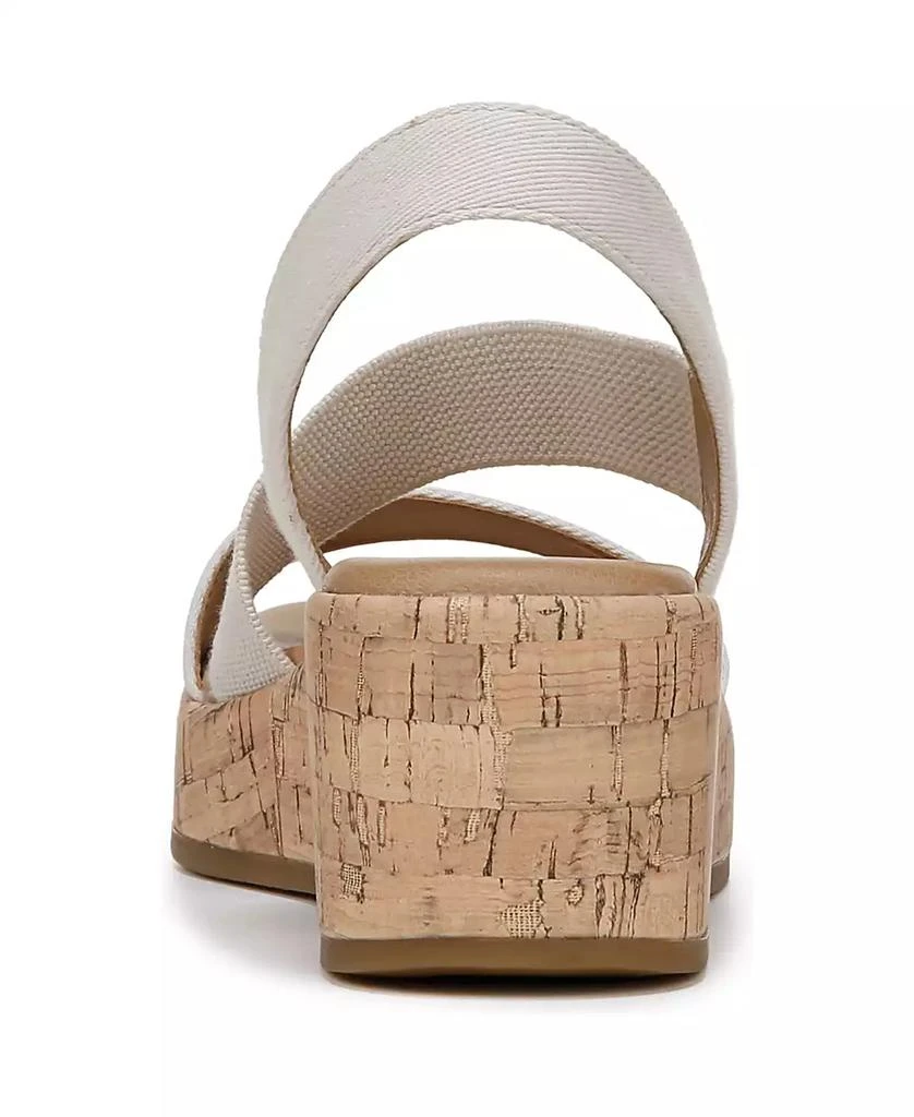 LifeStride Women's Odette Square Open Toe Wedge Sandals 3