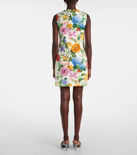 Dolce 
Gabbana Floral cotton minidress 3