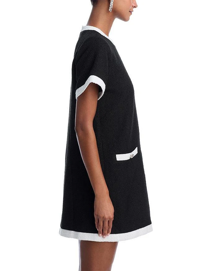 AQUA Tweed Shift Dress - Exclusive 3
