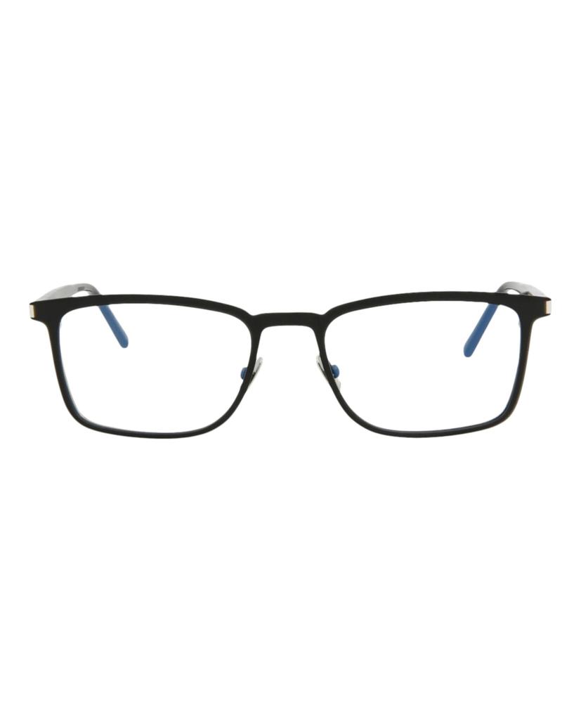 Saint Laurent Square-Frame Metal Optical Frames