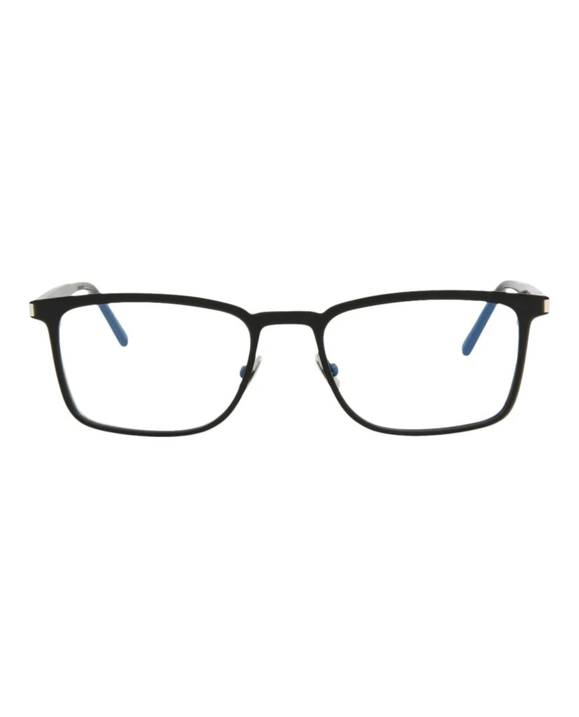 Saint Laurent Square-Frame Metal Optical Frames 1