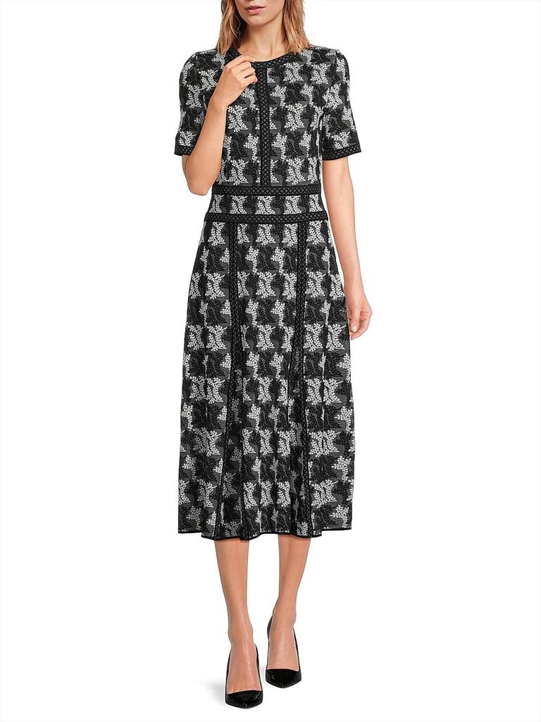 Shop Intarsia-Knit Cotton Fit & Flare Midi-Dress on Sale at BeyondStyle   Get 51% Off Intarsia-Knit Cotton Fit & Flare Midi-Dress with Limited-Time  Flash Deals, Exclusive Discounts, and Special Offers. Enjoy Unbeatable