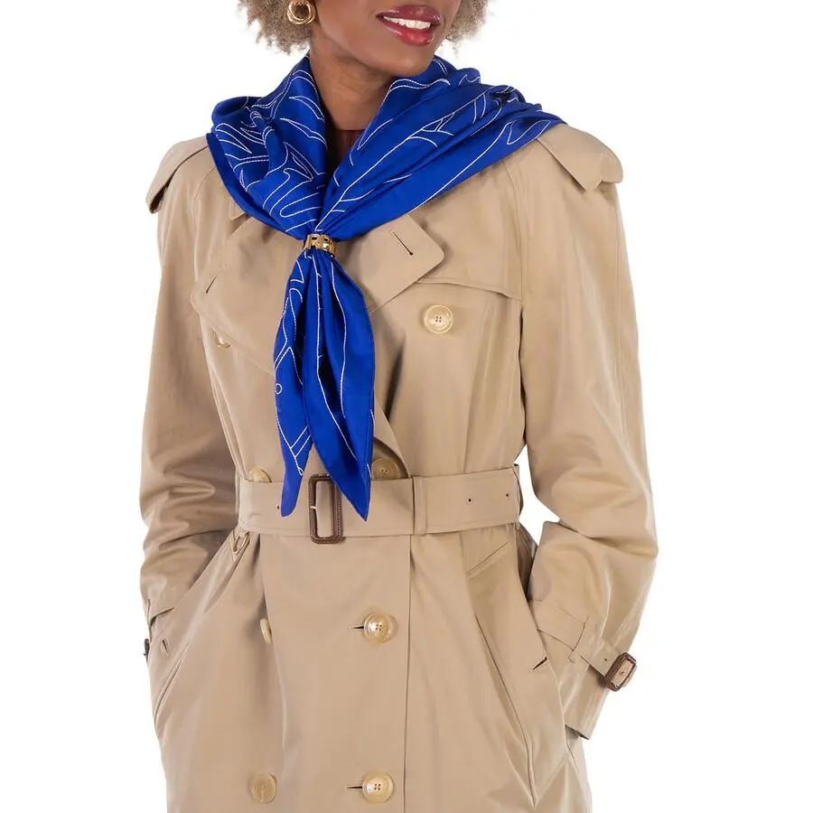 Burberry Knight EKD Silk Scarf