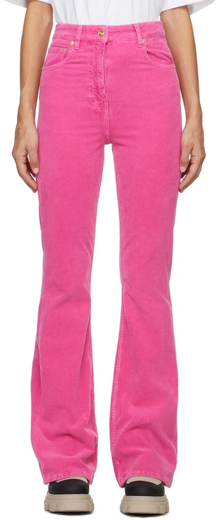 Ganni Pink Iry Trousers 1