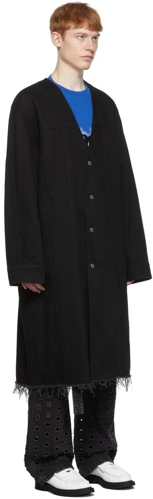 We11done Black Denim Jacket 2