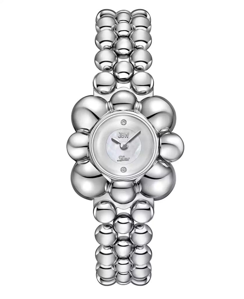 Jbw Women's Atmosphere Swiss Quartz Stainless Steel Watch, 30mm