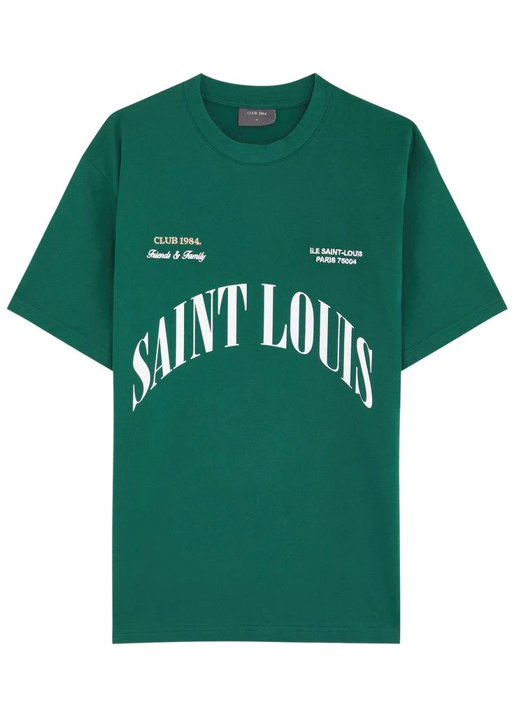 CLUB 1984 Saint Louis printed cotton T-shirt  1