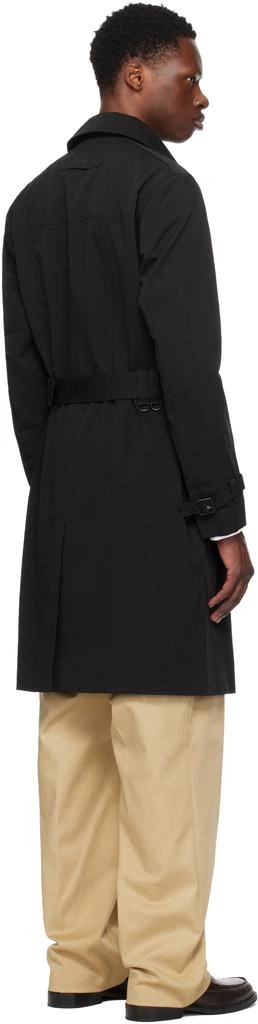 Trench-coat Homme Hugo Boss - Noir Hydrofuge - Taille M (US) / IT 50 - Neuf Avec étiquettes