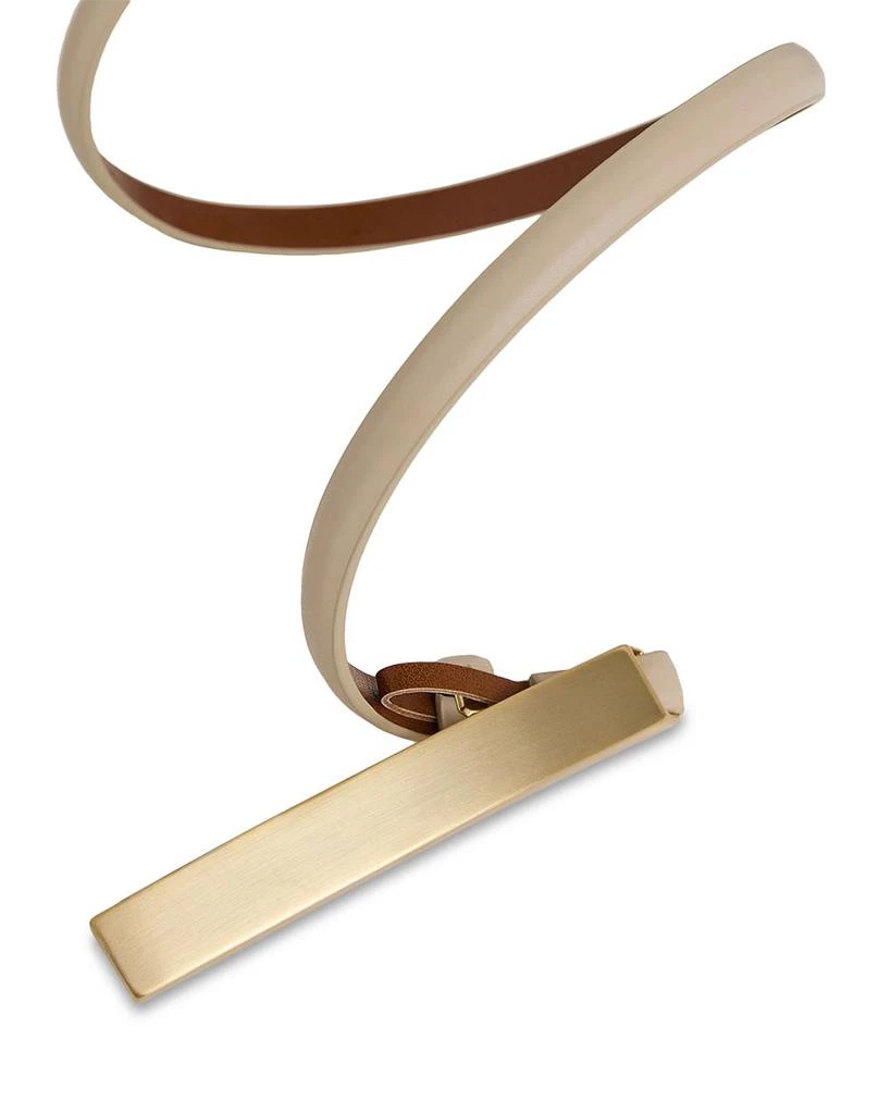 REISS Ivy Skinny Leather Belt 4