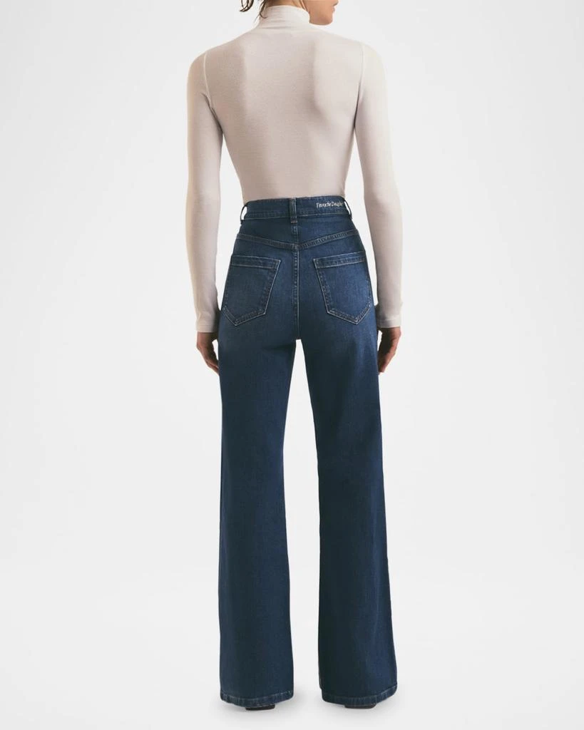 Favorite Daughter The Jordie Wide-Leg Jeans 4
