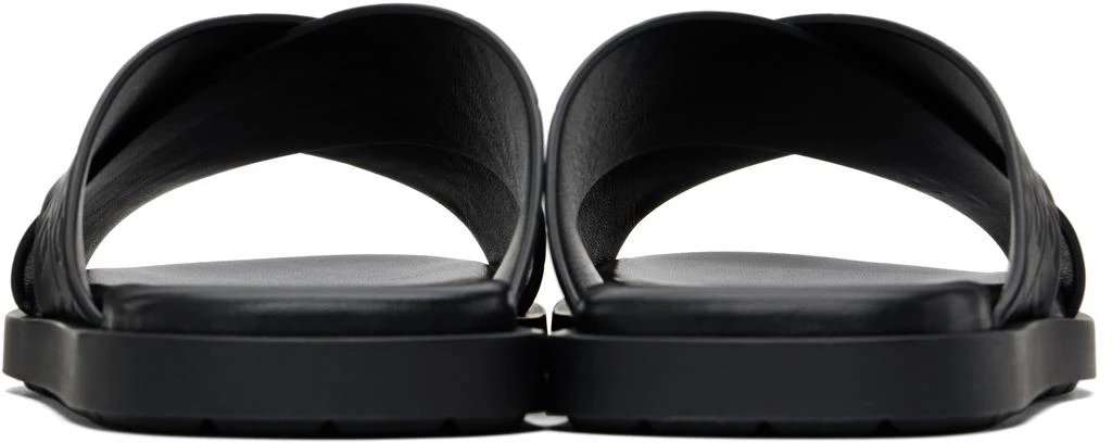 Salvatore Ferragamo Black Monogram Sandals 2