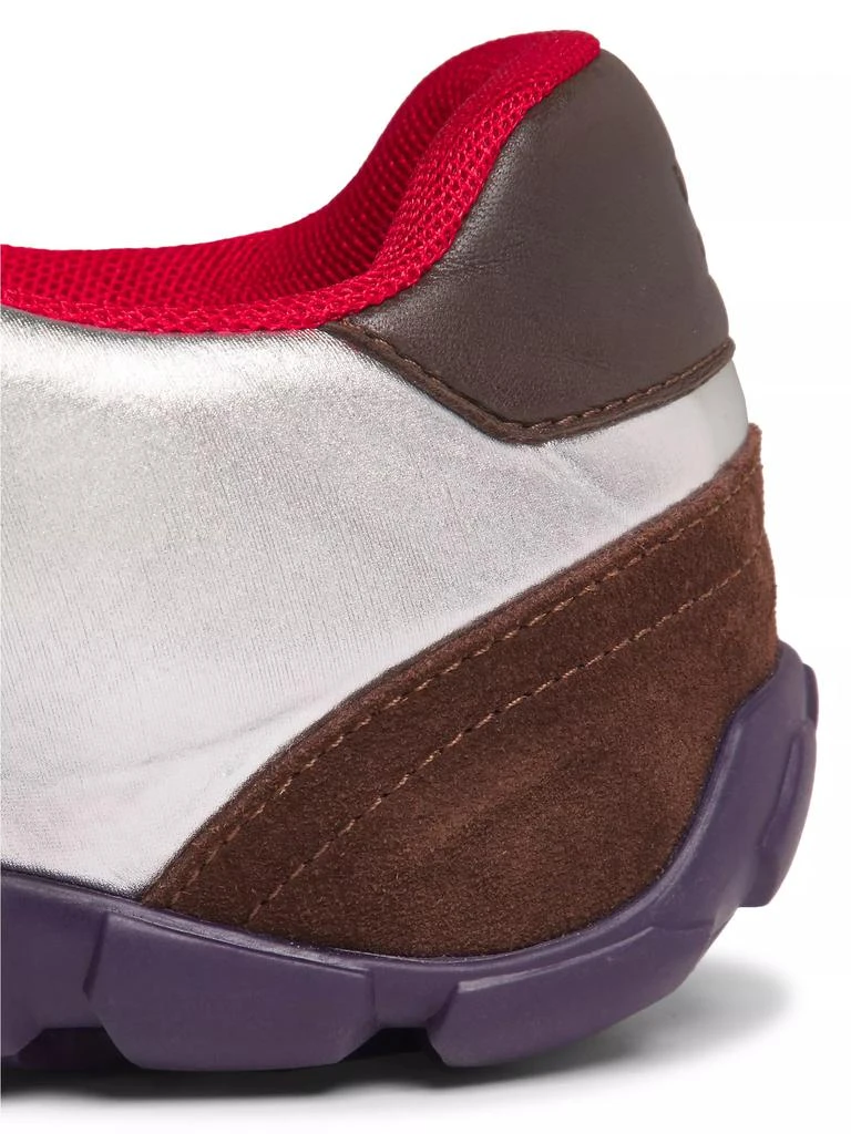 WALES BONNER Dream Study Metallic Low-Top Sneakers 6