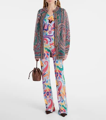 ETRO Paisley silk-blend sweater 2