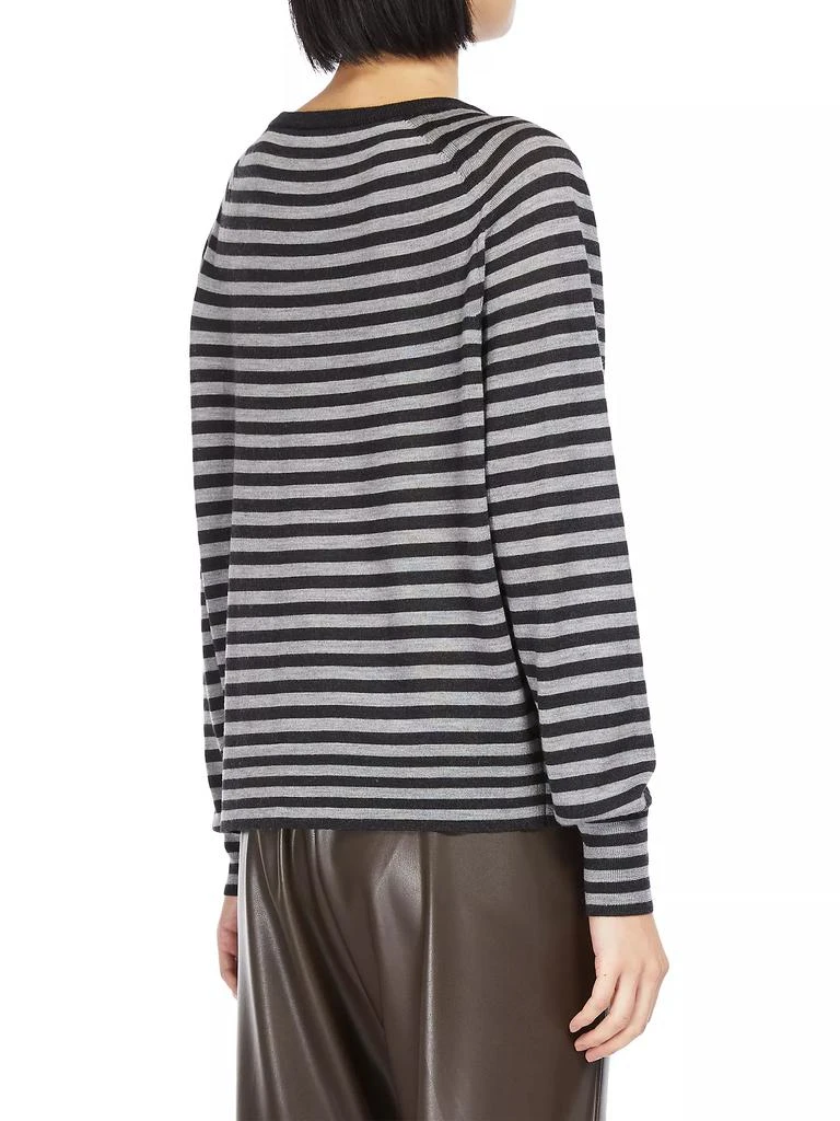 Max Mara Quarry Striped Wool Sweater 4
