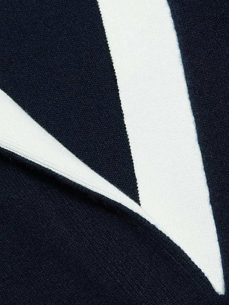 Vince Contrast Collar Polo Sweater 7