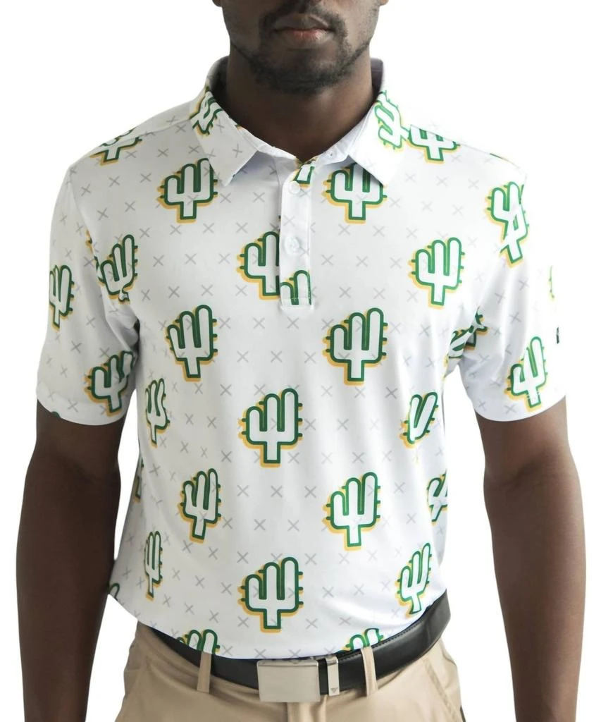 Yatta Golf People's Polo In White 1
