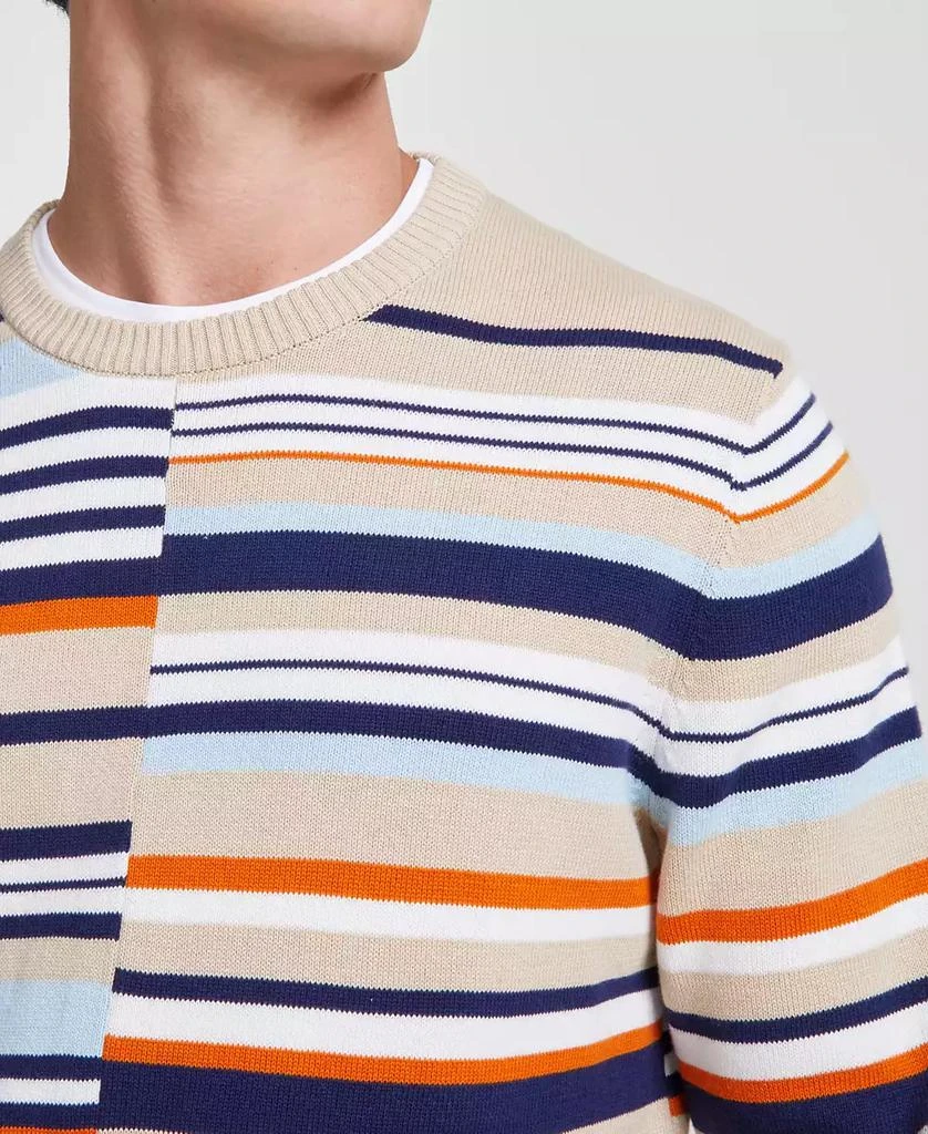 Club Room Men's Mixed Stripe Crewneck Sweater, Created for Macy's 3