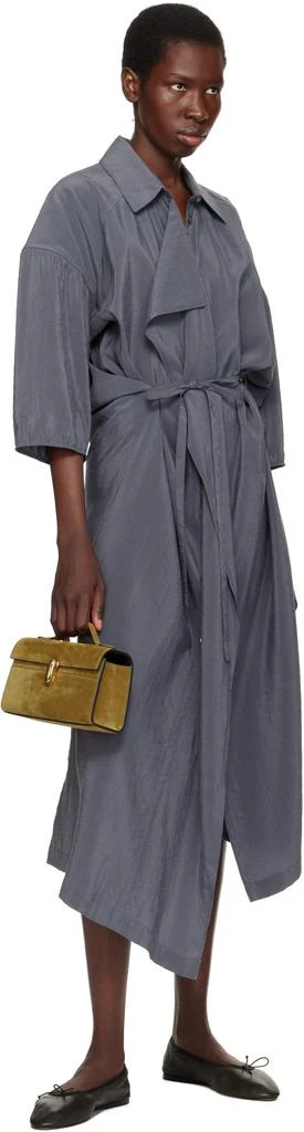 SAVETTE Brown Symmetry Pochette Bag 4