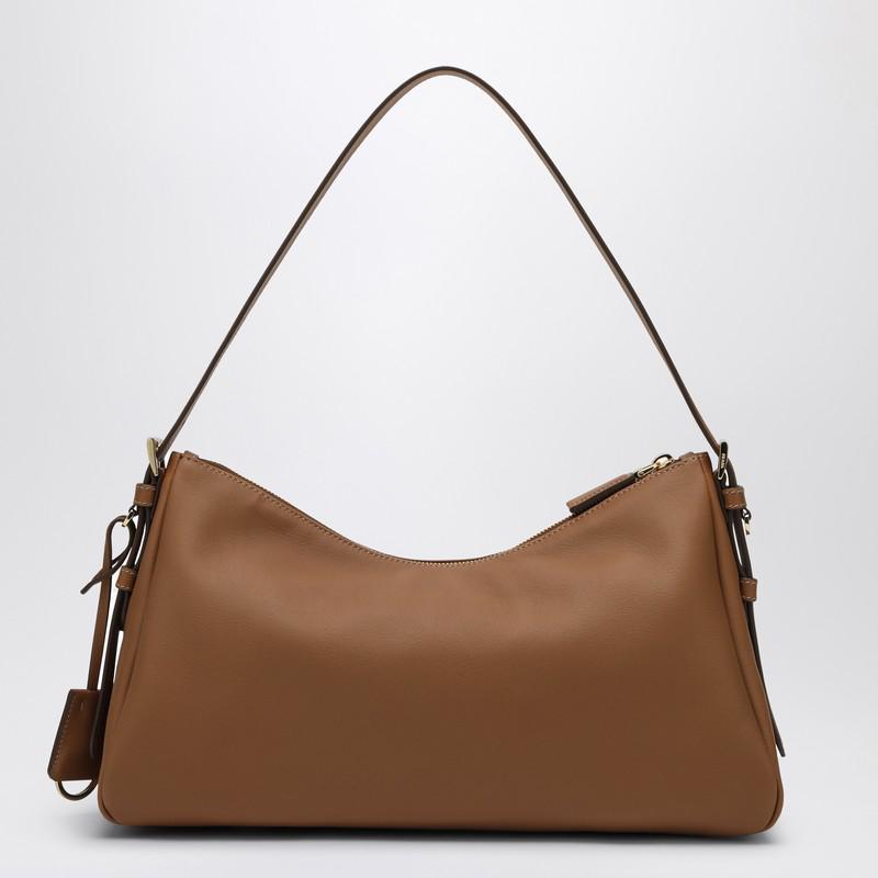 Prada Prada Aimée medium caramel leather bag - Shoulder Bags
