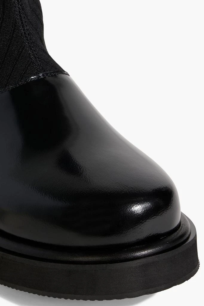 BY MALENE BIRGER Chayla patent-leather ankle boots 4