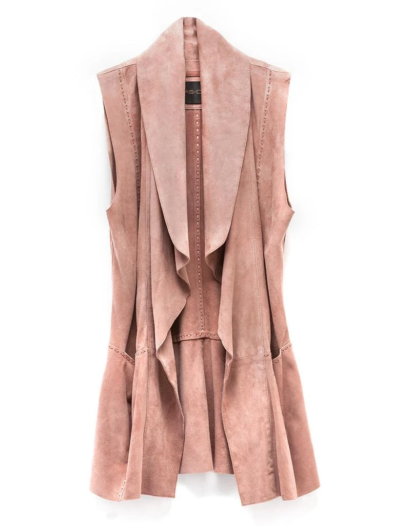 AS by DF Moonlight Suede Drape Vest 5