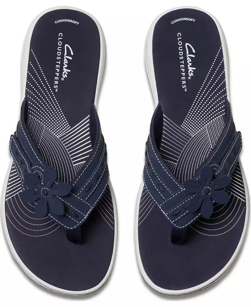 Clarks Cloudsteppers Breeze Opal H Flip-Flops 5