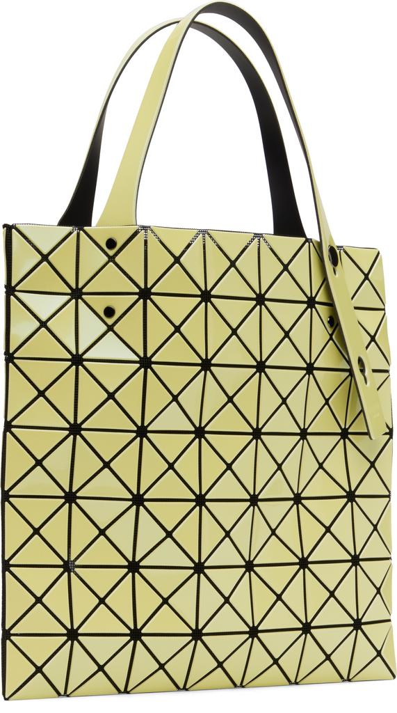 Issey Miyake Yellow Prism Metallic Tote