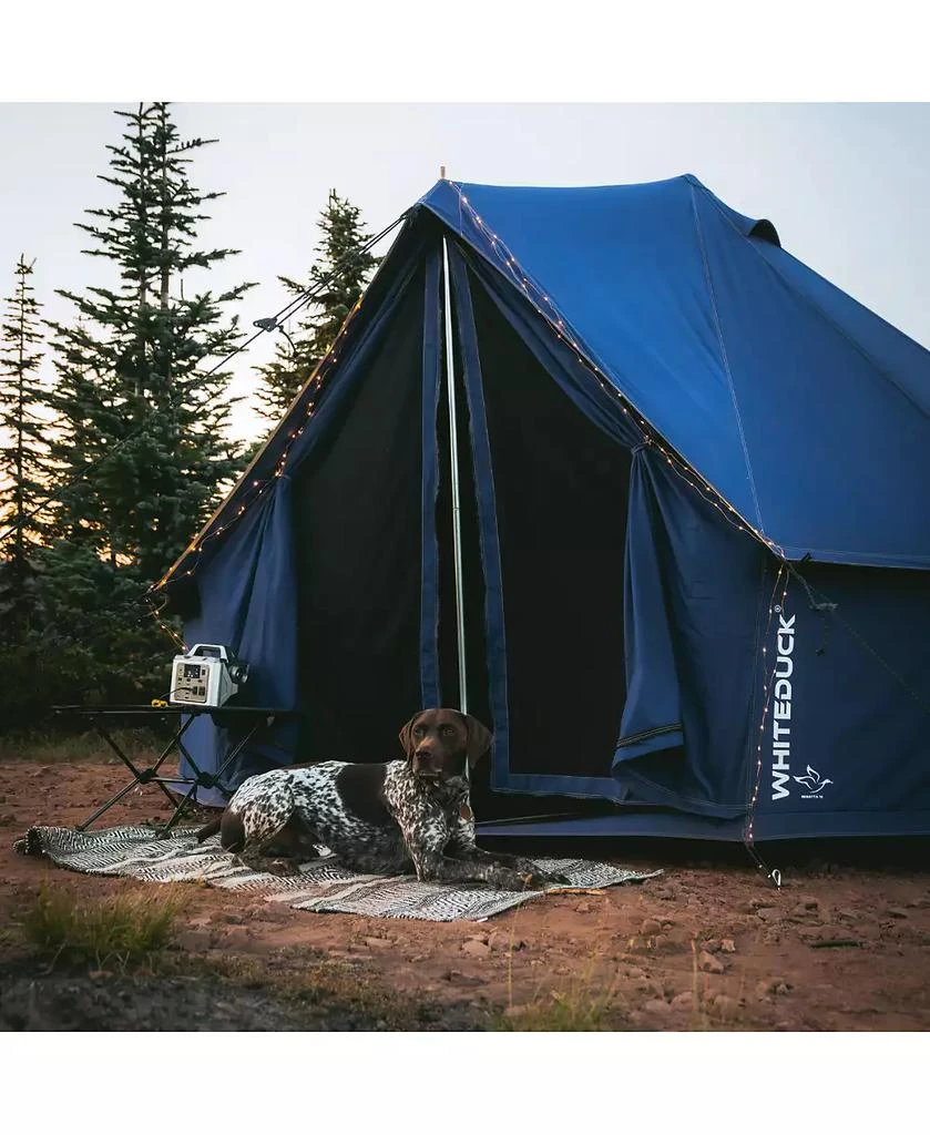 Whiteduck Outdoors Regatta Bell tent - 10' (Sapphire Blue, Water Repellent) 3