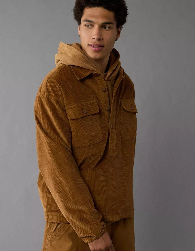 AE Timberland x AE Corduroy Popover Shirt 6